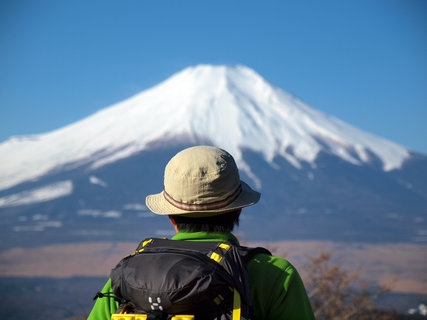 富士山とオレ