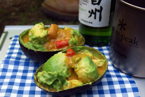 山のアボカドカレー