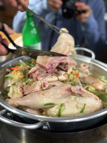 食い倒れ韓国旅行　タッカンマリ
